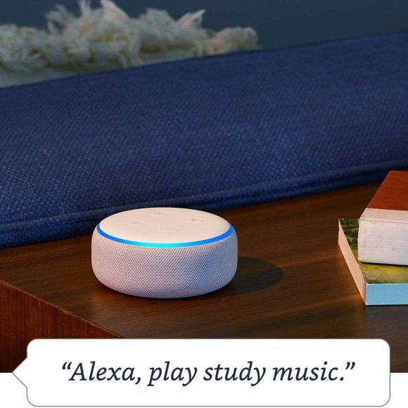 Echo Dot (3rd Gen, 2018 release) - Smart speaker with Alexa - White - Picture 1 of 10